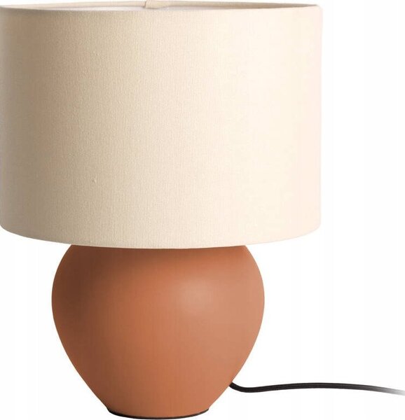 Lampa stołowa Leitmotiv Lampa stołowa ALMA ceramiczna podstawa, Ø 25 cm