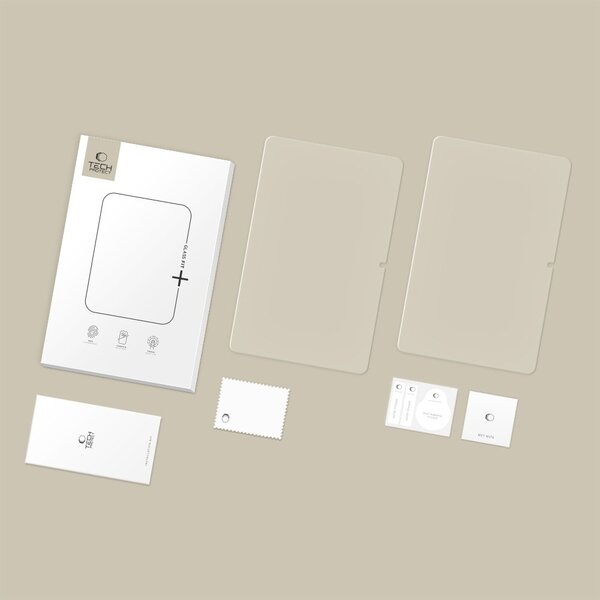 4kom.pl SZKŁO HARTOWANE TECH-PROTECT GLASS FIT+ 2-PACK XIAOMI PAD 7 / 7 PRO / 8 / 8 PRO 11.2 CLEAR