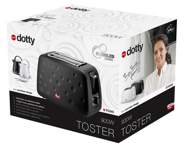 Eldom TO245 Dotty Kenyérpirító - Fekete