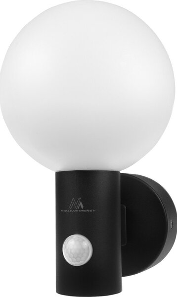 Maclean MCE515 B Mozgásérzékelős LED Lámpa, Fekete, 15W, IP65, 1600lm