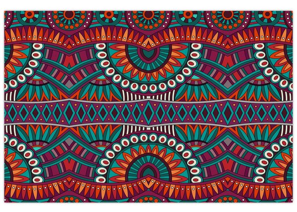A díszítő absztrakció képe (90x60 cm)