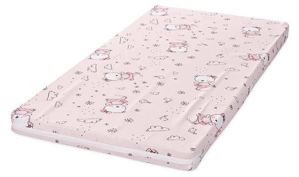 LORELLI Classic Habszivacs matrac 60x120x6 cm - Pink Ballerina Bear