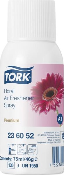Tork adagolós illatosító spray Virág 75ml