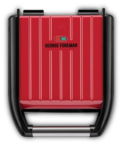 George Foreman 25030-56 Steel kompakt grill piros