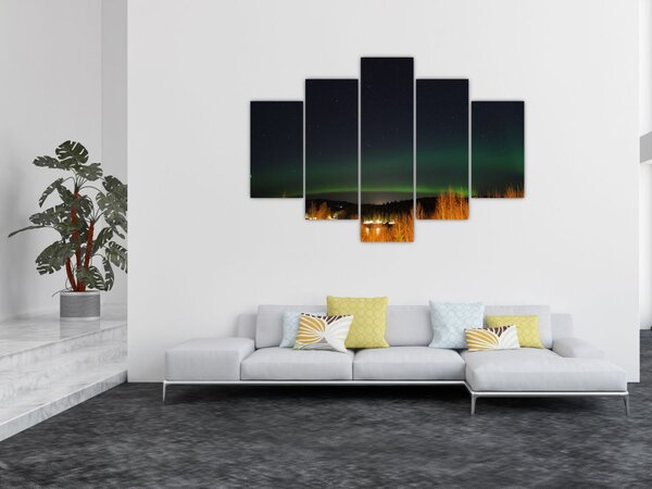 Északi fények képe (150x105 cm)