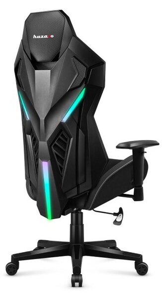 Huzaro Combat 7.6 RGB LED Gamer szék - Fekete