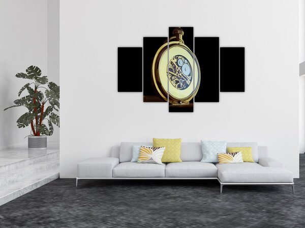Arany zsebóra képe (150x105 cm)