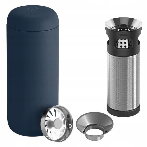Fellow - Carter Infuser Set - Kubek Carter Move Mug Granatowy 473 ml + Zaparzacz Carter Infuser