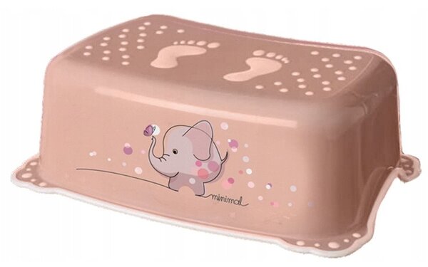 MALTEX Csúszásmentes fellépő Elefánt Minimal - peach rose