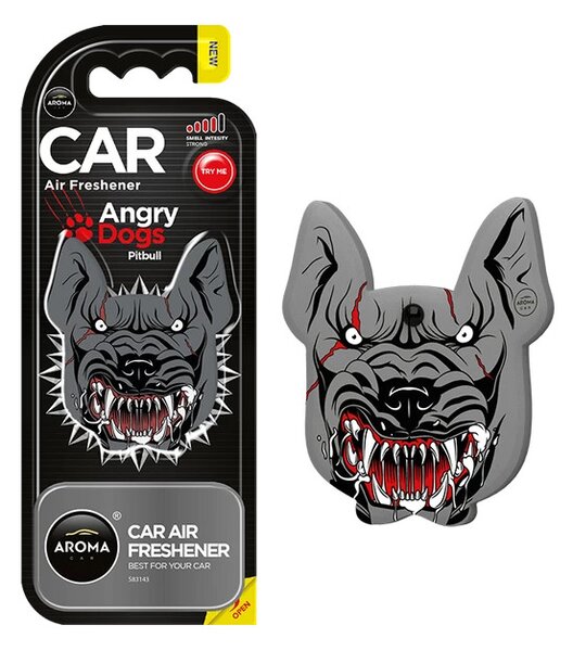 Aroma Car, Angry Dog Illatosító, New Car (5483184)