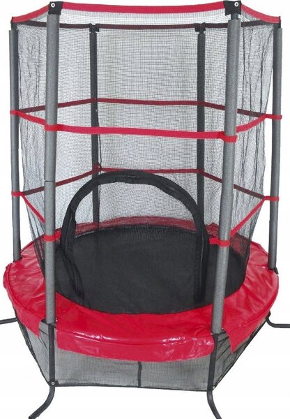 SPARTANSPORT Trambulin védőhálóval 137 cm