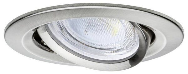 Paulmann Nova Coin LED-es beépíthető lámpa 3 részes készlet LED 2.8 W Vas (matt) (92456)