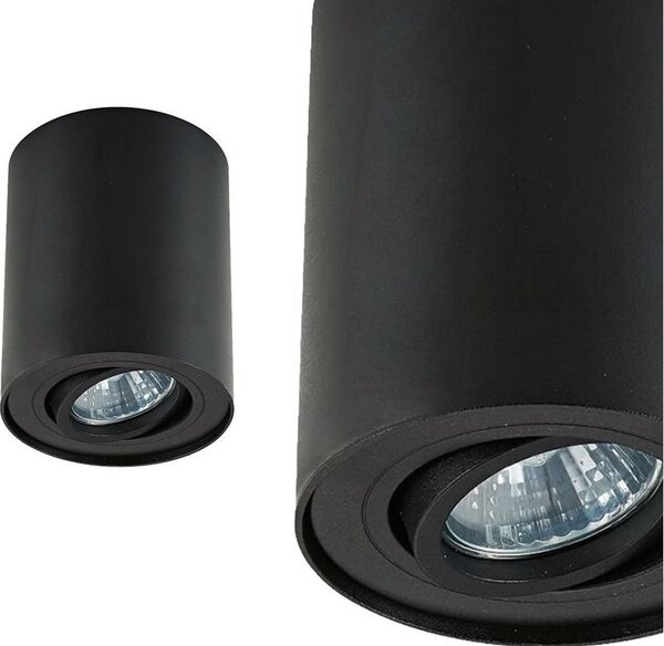 Lampa sufitowa Zumaline Zuma Line Rondoo SL 20038-BK-N spot lampa sufitowa 1x50W GU10 czarny
