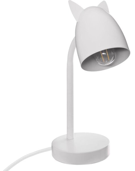 Luz Infantil De Sobremesa E14 Modelo 'cat' Color Blanco - 5five