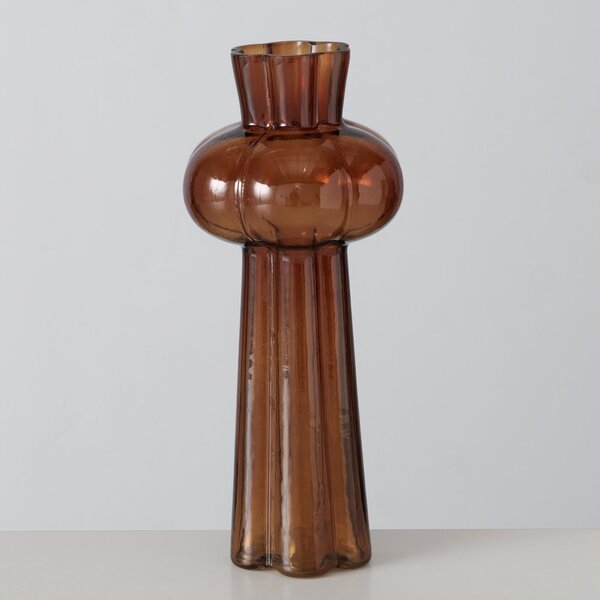 Boltze Wazon szklany MAHONI, 25 cm