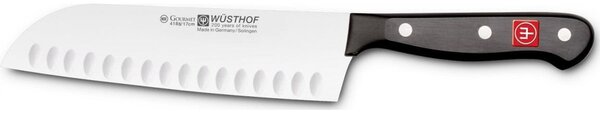 Gourmet Konyhakés Santoku 17 cm Bordázott