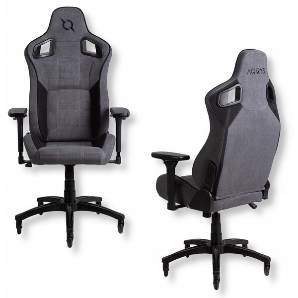 AQIRYS Fotel gamingowy FENRIR XL grey/black