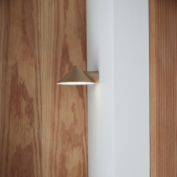 Fali Lámpa FRANDSEN, Grasp, dimmable, Bézs, Folyosó, Fém, Dizájn