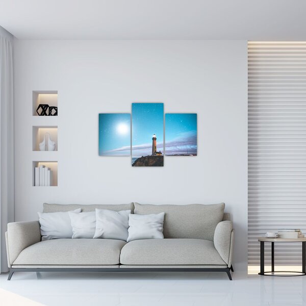 A világítótorony képe (90x60 cm)