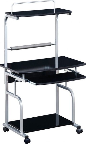 Techly ICA-TB 7800BK számítógép asztal Fekete
