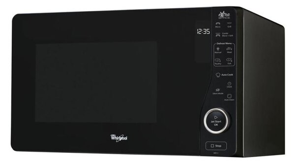 Whirlpool MWF 421 BL 25L 800W fekete mikrohullámú sütő