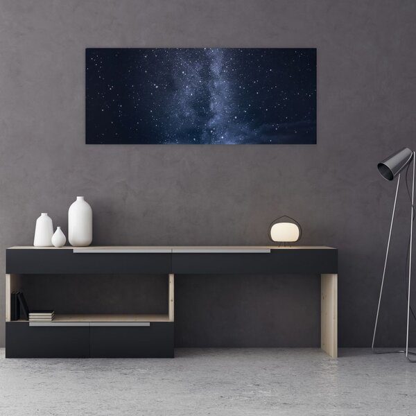 Egy csillagos ég képe (120x50 cm)