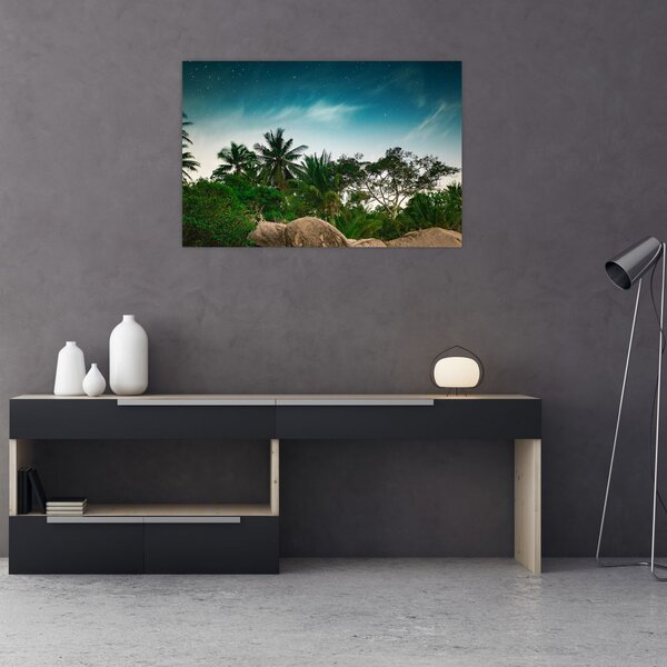 Kép - pálmafák (90x60 cm)