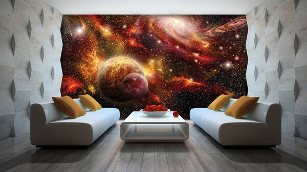 Fotótapéta - Színes világegyetem (152,5x104 cm)