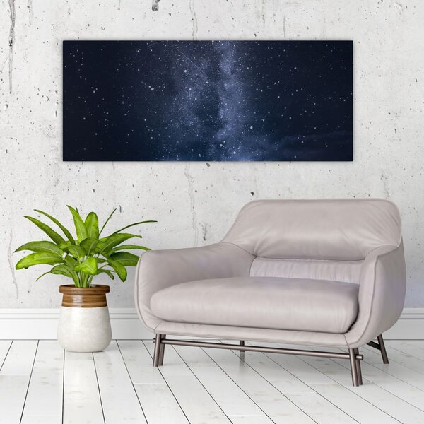 Egy csillagos ég képe (120x50 cm)