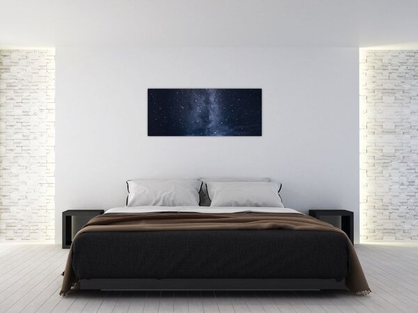 Egy csillagos ég képe (120x50 cm)