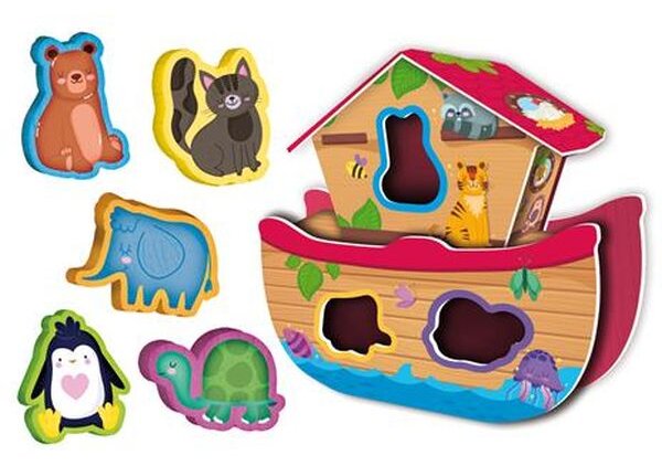 Montessori baby állatos formaberakó