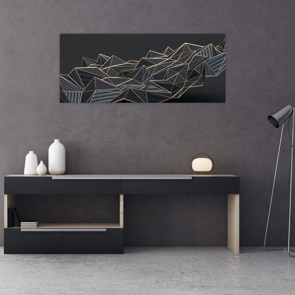 Az absztrakció képe (120x50 cm)