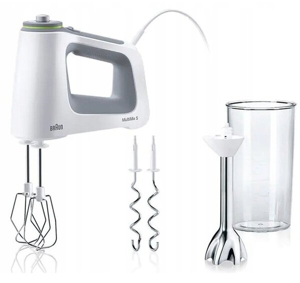 BRAUN MultiMix 5 Kézi mixer és botmixer 750W Fehér HM5107WH