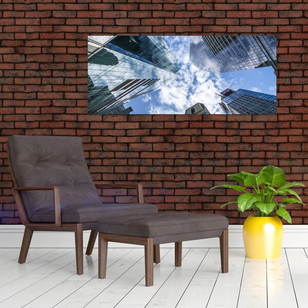 Felhőkarcolók képe (120x50 cm)