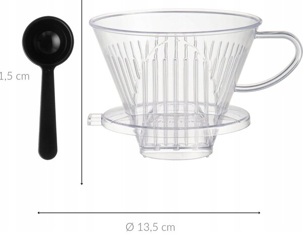 Atmosphera Dripper z tworzywa sztucznego, Ø 13,5 cm