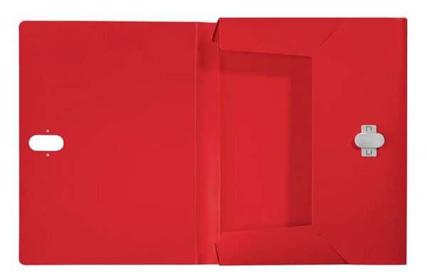 Leitz 46230025 iratrendező mappa 250 lapok Vörös Polipropilén (PP)