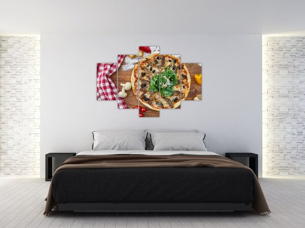 Pizza képe (150x105 cm)