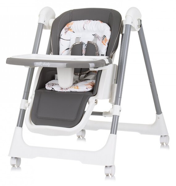 CHIPOLINO Milk Shake 2in1 multifunkciós etetőszék - Ash Grey