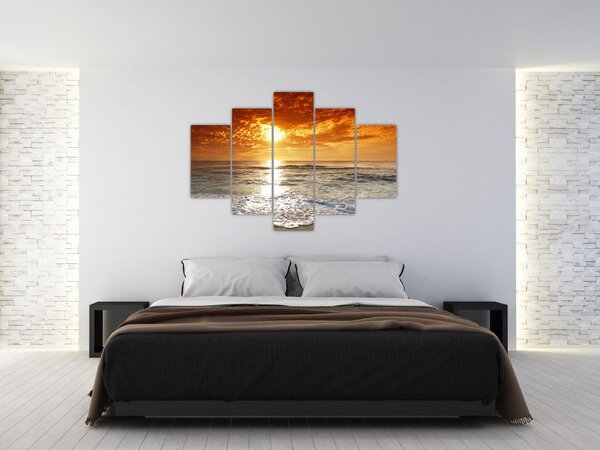 Naplemente Korzikán képe (150x105 cm)