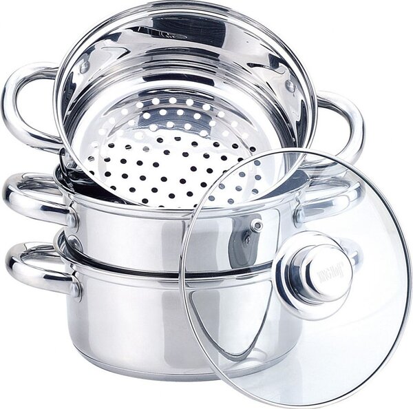 Kinghoff 4 Részes Pároló Edény Készlet Ø24 cm - 5L KH-3319