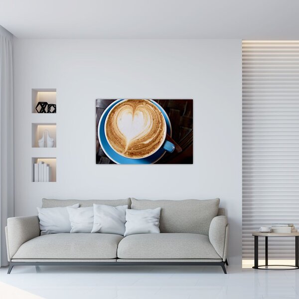 Kép - Latte Art (90x60 cm)