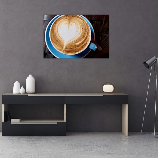 Kép - Latte Art (90x60 cm)