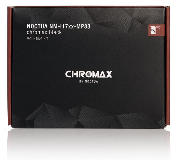 Processzor hűtő lefogató Noctua NM-i17xx-MP83 chromax.black Intel LGA 1700