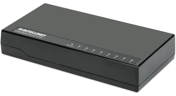 Intellinet 561754 hálózati kapcsoló Gigabit Ethernet (10/100/1000) Fekete
