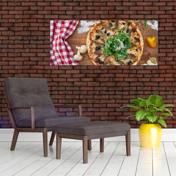 Pizza képe (120x50 cm)