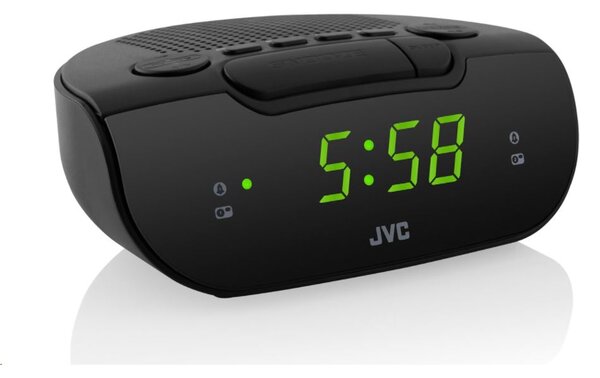 JVC RA-E111B rádiós ébresztőóra fekete
