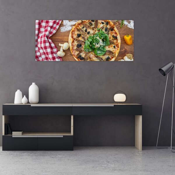 Pizza képe (120x50 cm)