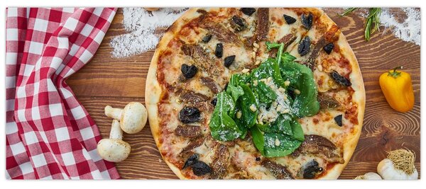 Pizza képe (120x50 cm)