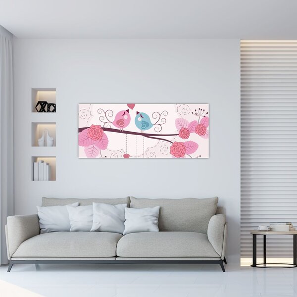Kép - Szerelmi idő (120x50 cm)