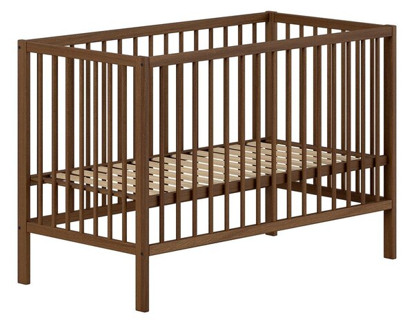 Barna bükkfa babaágy állítható magassággal 60x120 cm Dino – Vipack